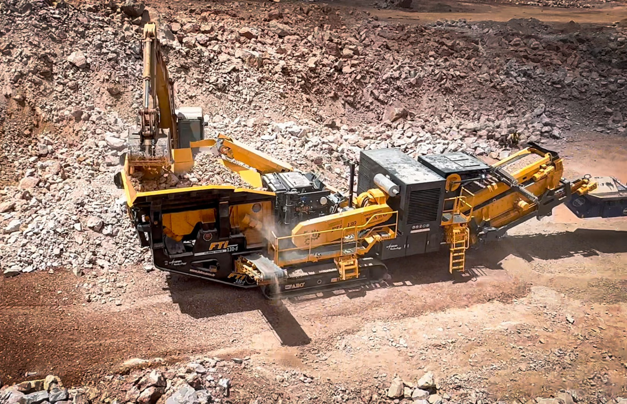 FABO crawler crusher - Britador: foto 3 FABO crawler crusher - Britador: foto 3