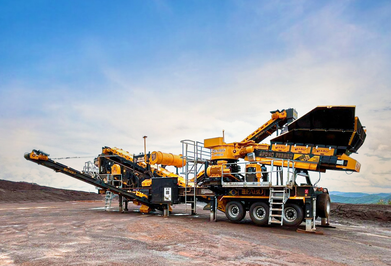 FABO mining machinery - crushing plant - Máquina de mineração: foto 2 FABO mining machinery - crushing plant - Máquina de mineração: foto 2