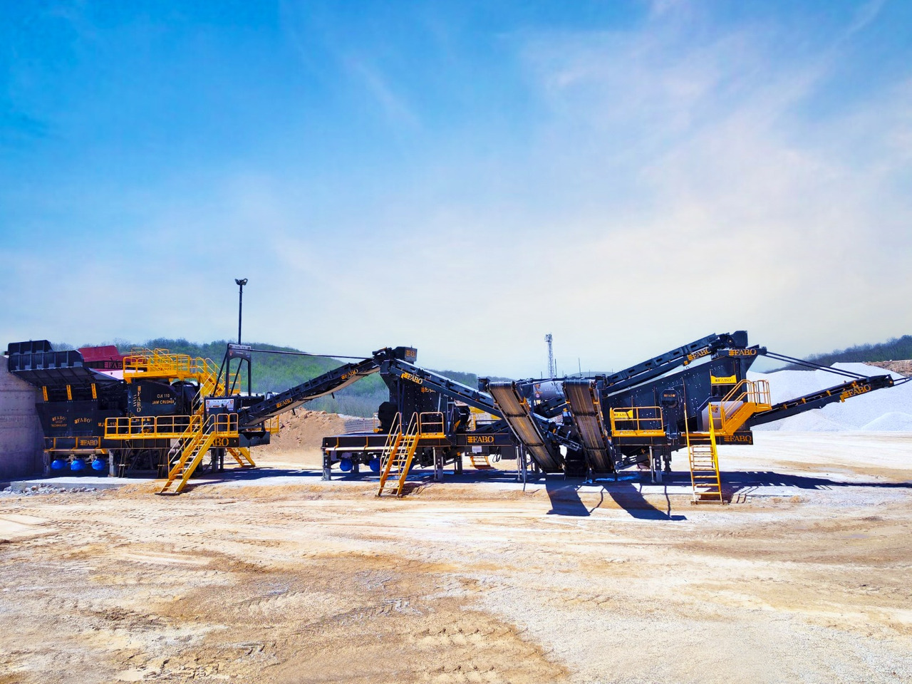 FABO mining machinery - crushing plant - Máquina de mineração: foto 5 FABO mining machinery - crushing plant - Máquina de mineração: foto 5