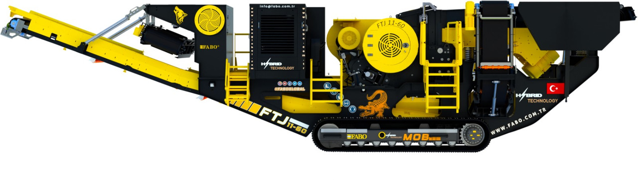 Máquina de mineração nuevo FABO mining machinery - crushing plant: foto 15