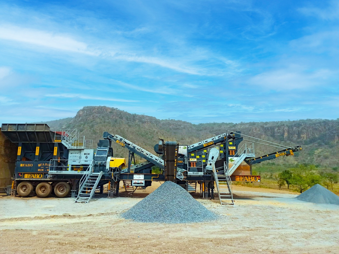 FABO mining machinery - crushing plant - Máquina de mineração: foto 4 FABO mining machinery - crushing plant - Máquina de mineração: foto 4
