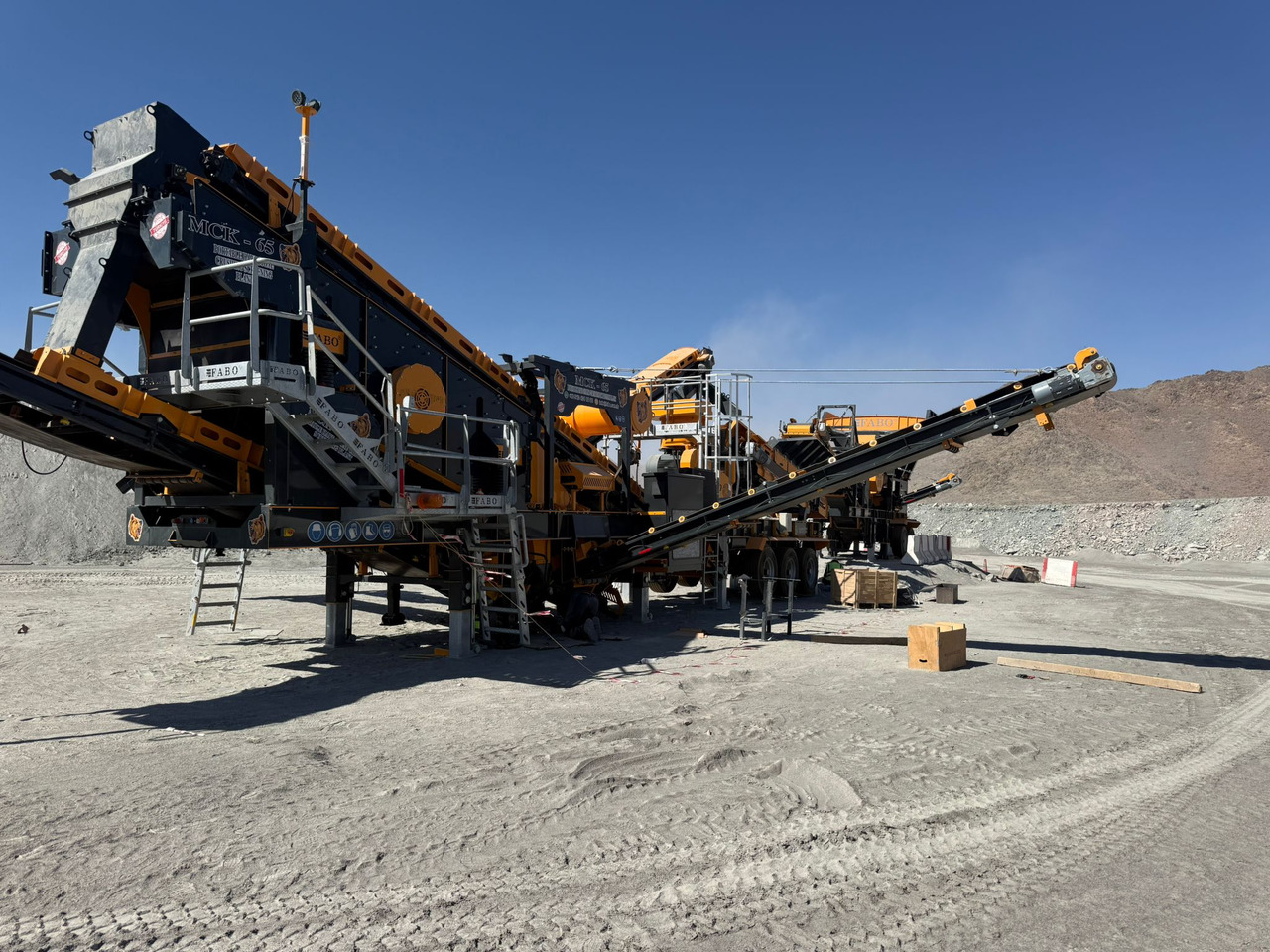 FABO mining machinery - crushing plant - Máquina de mineração: foto 5 FABO mining machinery - crushing plant - Máquina de mineração: foto 5