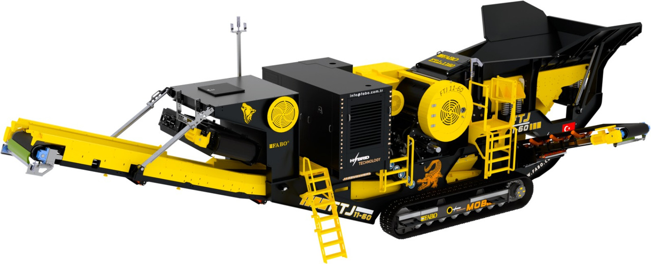 Máquina de mineração nuevo FABO mining machinery - crushing plant: foto 11