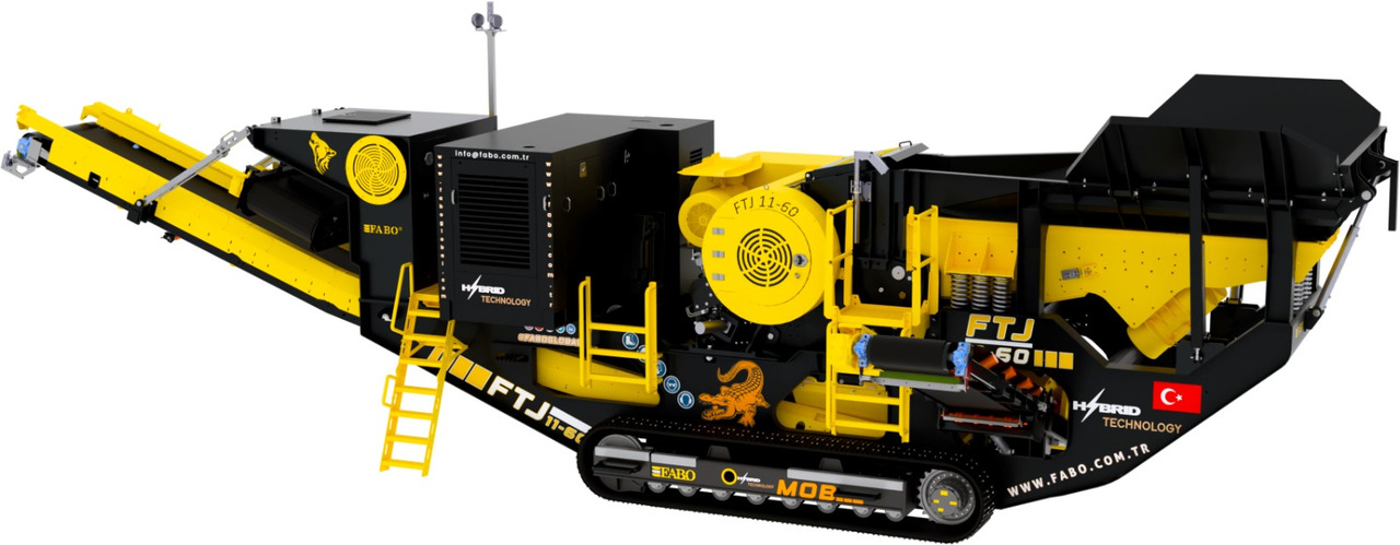 Máquina de mineração nuevo FABO mining machinery - crushing plant: foto 12