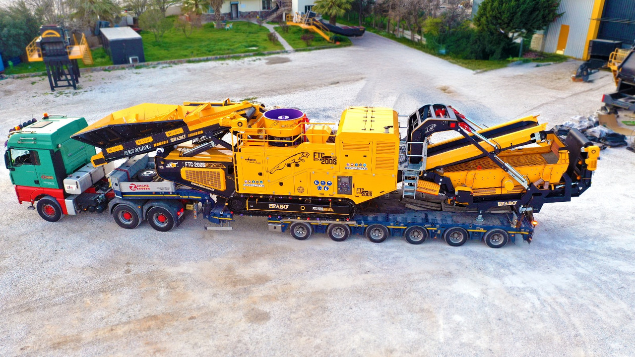 FABO mining machinery - crushing plant - Máquina de mineração: foto 1 FABO mining machinery - crushing plant - Máquina de mineração: foto 1
