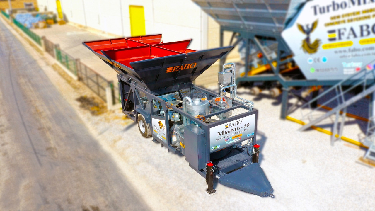 FABO mobile concrete batching plant - Usina de concreto: foto 3 FABO mobile concrete batching plant - Usina de concreto: foto 3