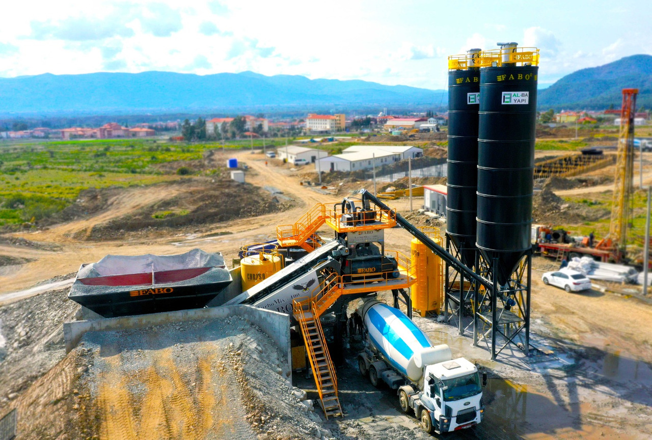 FABO mobile concrete batching plant - Usina de concreto: foto 3 FABO mobile concrete batching plant - Usina de concreto: foto 3