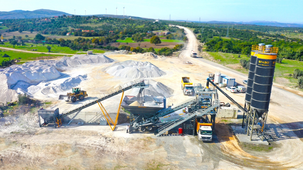 FABO mobile concrete batching plant - Usina de concreto: foto 4 FABO mobile concrete batching plant - Usina de concreto: foto 4