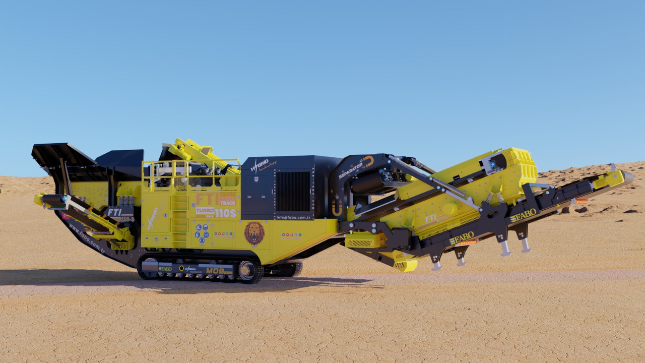 Britador de impacto nuevo FABO mobile impact crusher: foto 19