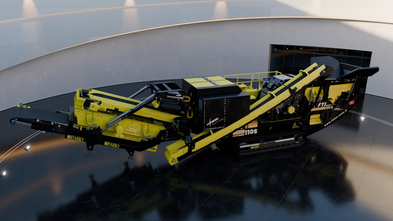 Britador de impacto nuevo FABO mobile impact crusher: foto 17