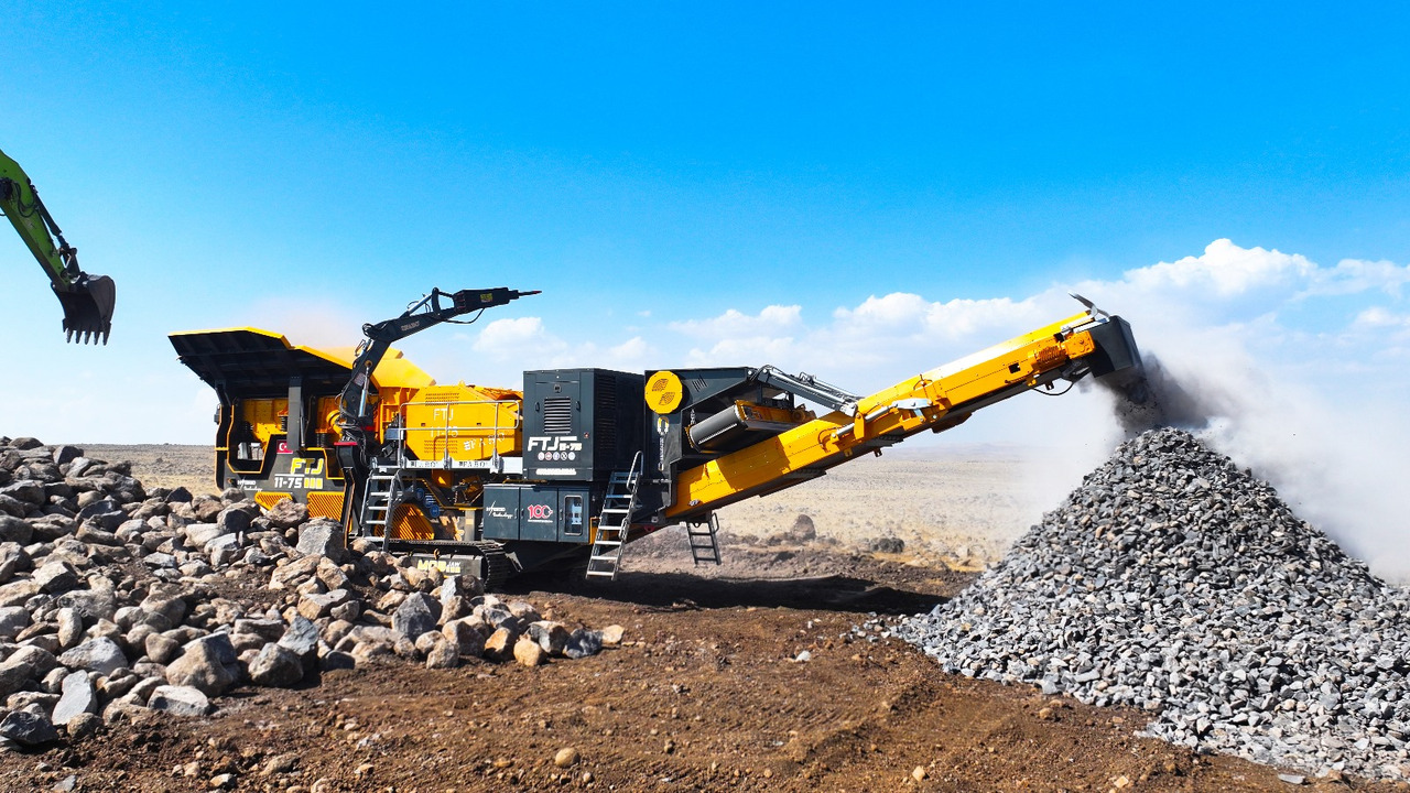 FABO mobile jaw crusher - Britador de mandíbula: foto 1 FABO mobile jaw crusher - Britador de mandíbula: foto 1