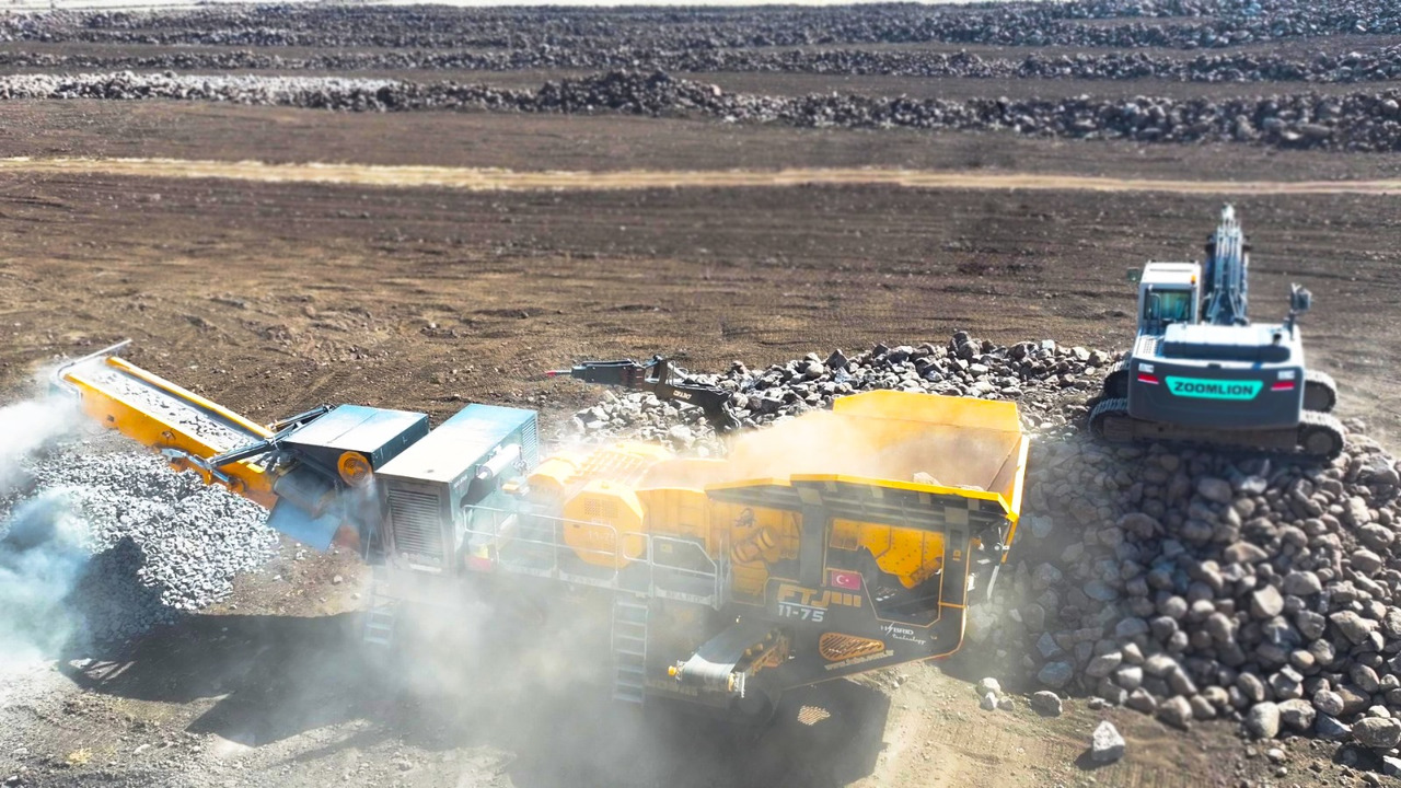 Britador de mandíbula nuevo FABO mobile jaw crusher: foto 11