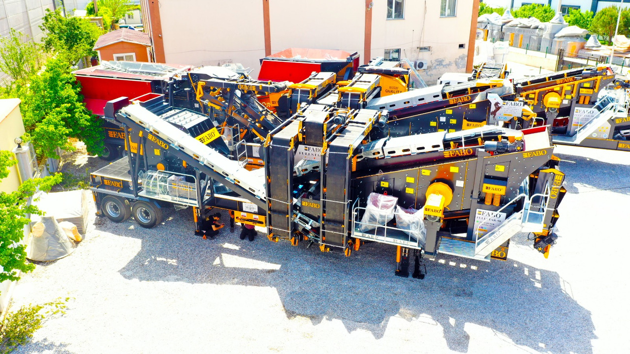 FABO mobile washing plant - Peneira vibratória: foto 1 FABO mobile washing plant - Peneira vibratória: foto 1