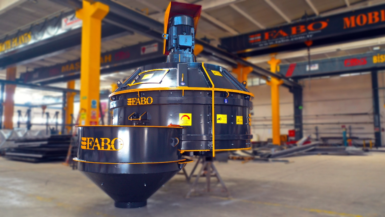 FABO twin shaft mixer - Betoneira: foto 3 FABO twin shaft mixer - Betoneira: foto 3