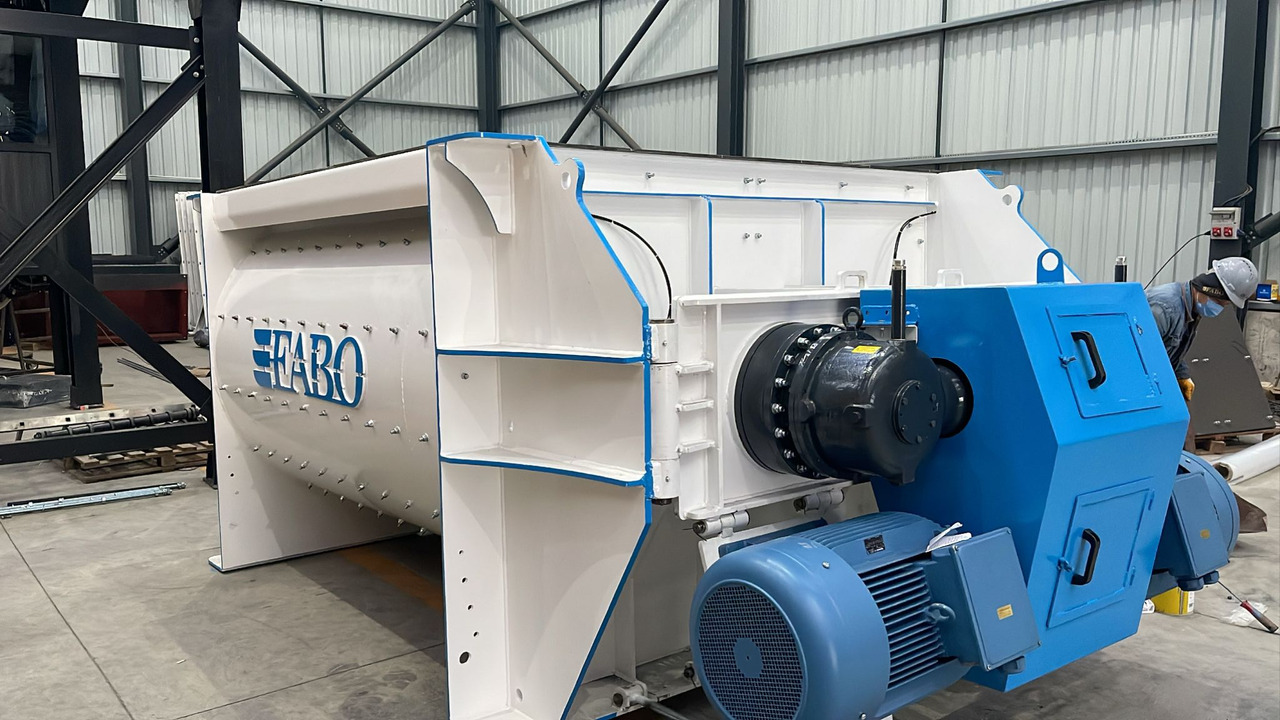 FABO twin shaft mixer - Betoneira: foto 4 FABO twin shaft mixer - Betoneira: foto 4