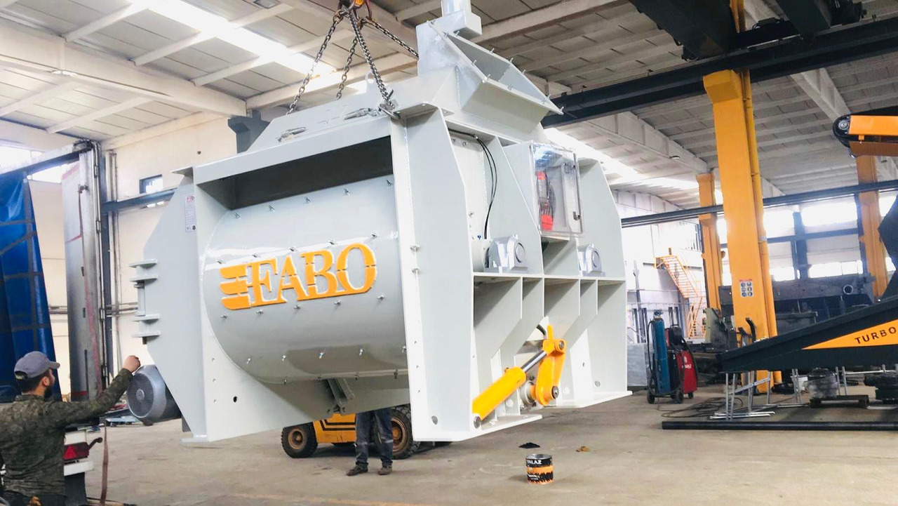 FABO twin shaft mixer - Betoneira: foto 1 FABO twin shaft mixer - Betoneira: foto 1
