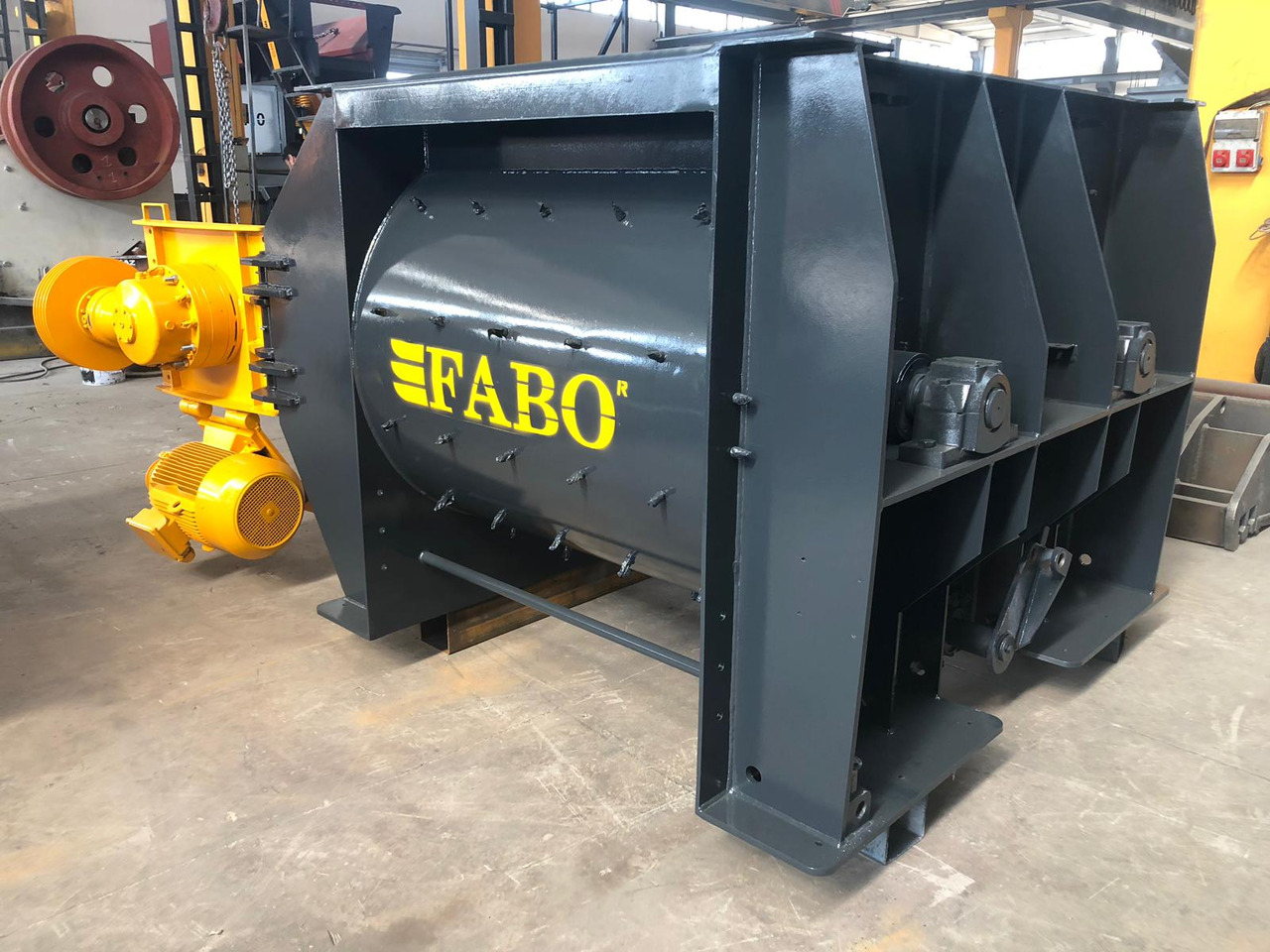 FABO twin shaft mixer - Betoneira: foto 2 FABO twin shaft mixer - Betoneira: foto 2