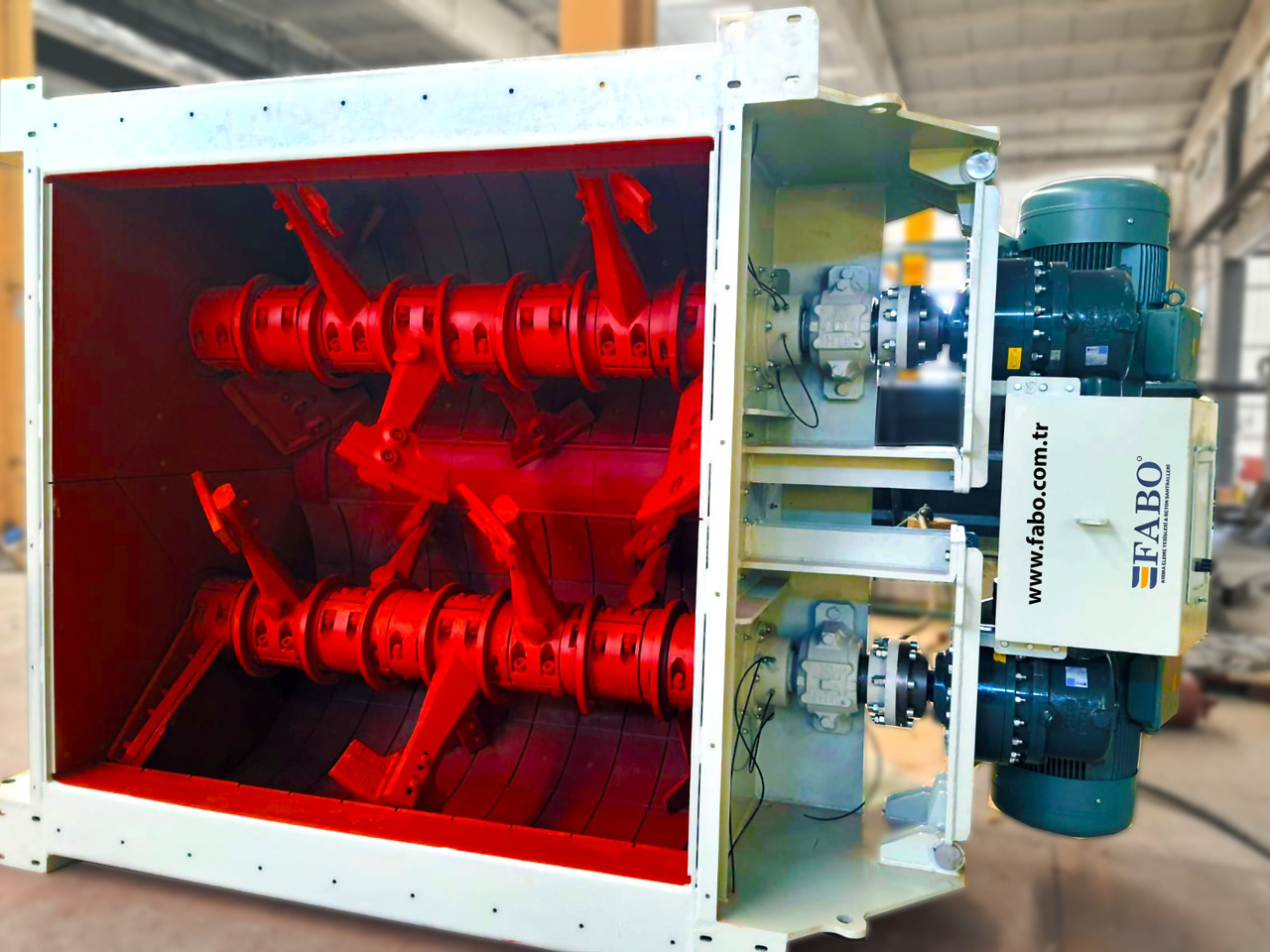 FABO twin shaft mixer - Betoneira: foto 1 FABO twin shaft mixer - Betoneira: foto 1