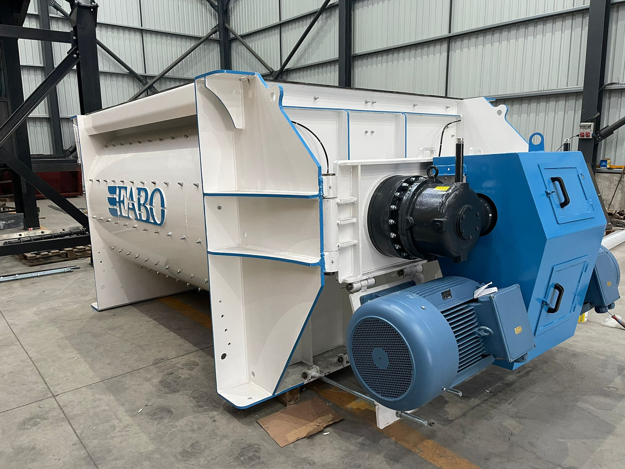FABO twin shaft mixer - Betoneira: foto 2 FABO twin shaft mixer - Betoneira: foto 2