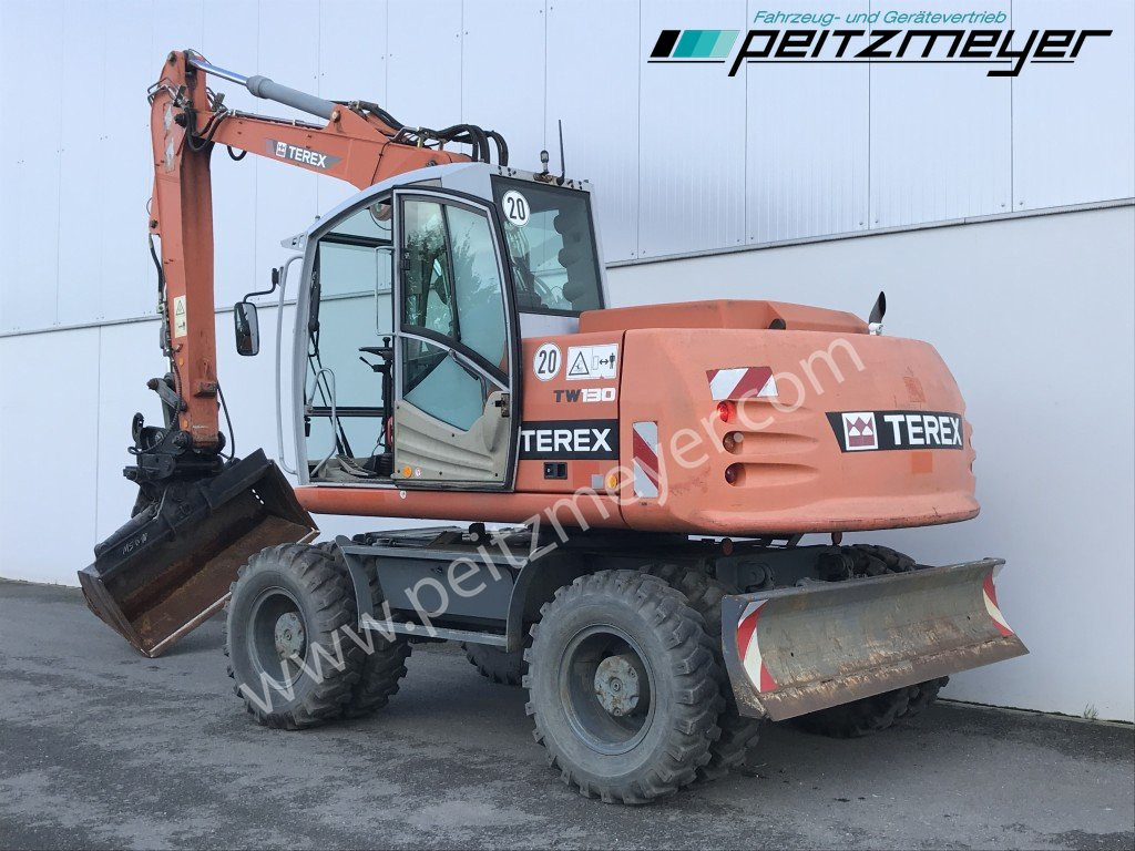 Atlas-Terex Mobilbagger TW 130 MS 10 + Schwenklöffel - Escavadeira de rodas: foto 4 Atlas-Terex Mobilbagger TW 130 MS 10 + Schwenklöffel - Escavadeira de rodas: foto 4