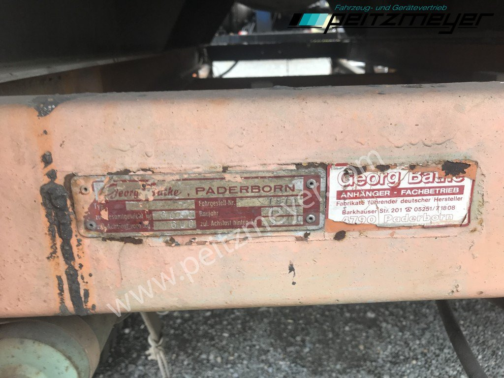 Distribuidor de asfalto BATHE TANDEMANHÄNGER Bitum / Teerkocher 3,5 m³: foto 14 Distribuidor de asfalto BATHE TANDEMANHÄNGER Bitum / Teerkocher 3,5 m³: foto 14