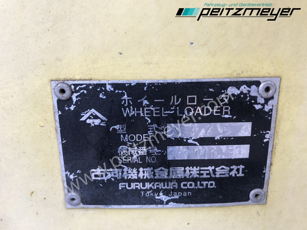 Carregadeira de rodas FURUKAWA RADLADER 325 Klima: foto 24
