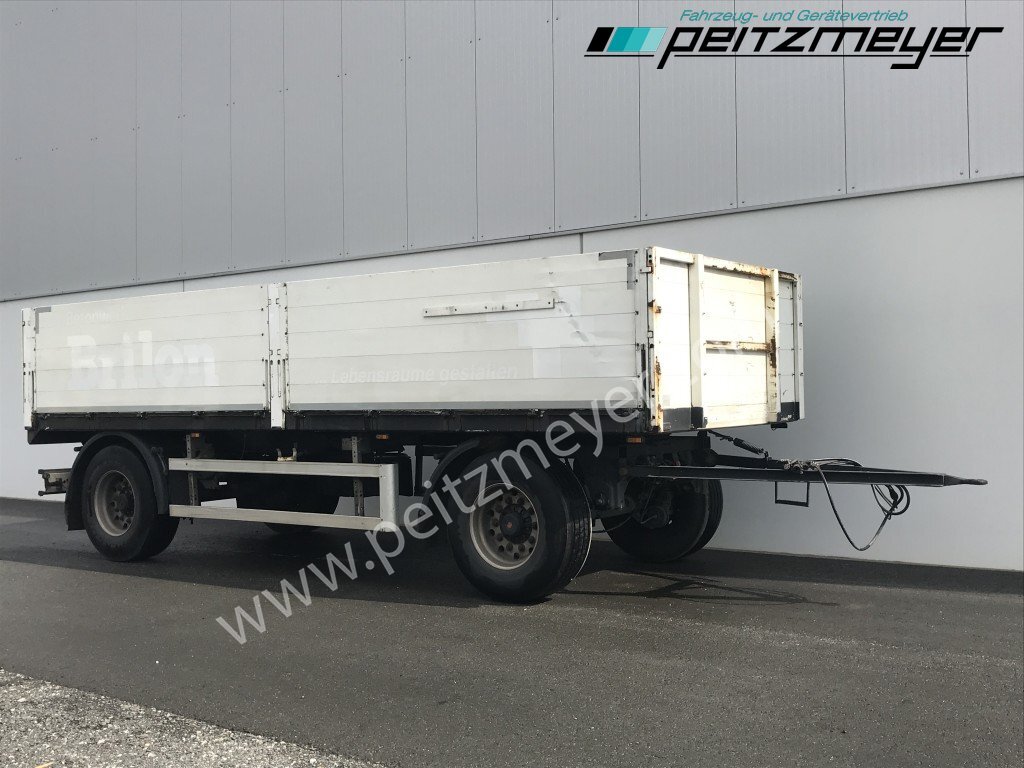 HEUSER 2 Achs Anhänger Baustoffanhänger - Reboque plataforma/ Caixa aberta: foto 4 HEUSER 2 Achs Anhänger Baustoffanhänger - Reboque plataforma/ Caixa aberta: foto 4