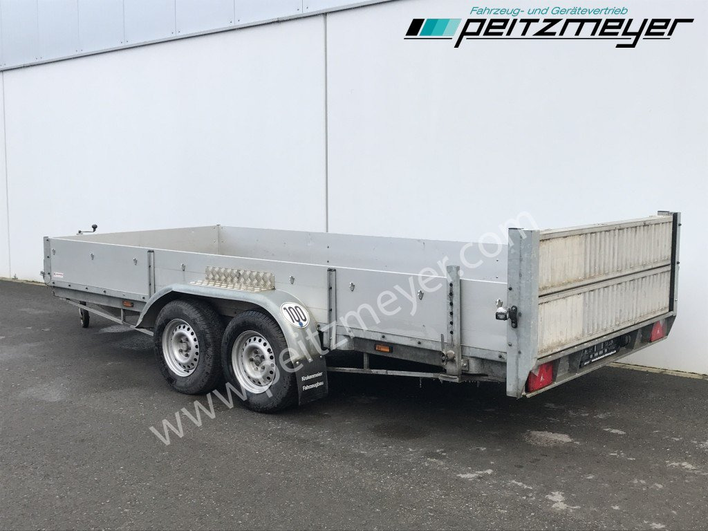 KRUKENMEIER Tandemanhänger 3,5 t Tieflader m. Rampen, 100 km/h verzinkt - Reboque porta máquinas: foto 2 KRUKENMEIER Tandemanhänger 3,5 t Tieflader m. Rampen, 100 km/h verzinkt - Reboque porta máquinas: foto 2