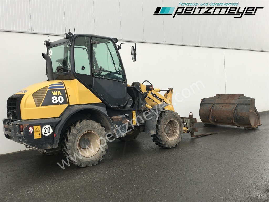 Komatsu RADLADER WA 80-6 Palettengabel und Standardschaufel - Carregadeira de rodas: foto 3 Komatsu RADLADER WA 80-6 Palettengabel und Standardschaufel - Carregadeira de rodas: foto 3