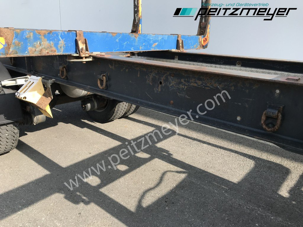 Reboque transporte de madeira Krämer Kurzholzanhänger 20 t. Holzanhänger 4 Paar Exte Stahlrungen, Alcoa Alufelgen: foto 24