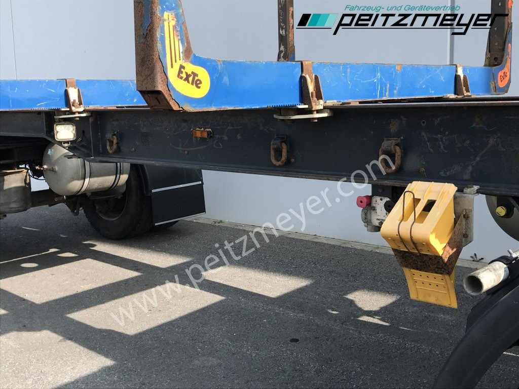 Reboque transporte de madeira Krämer Kurzholzanhänger 20 t. Holzanhänger 4 Paar Exte Stahlrungen, Alcoa Alufelgen: foto 22