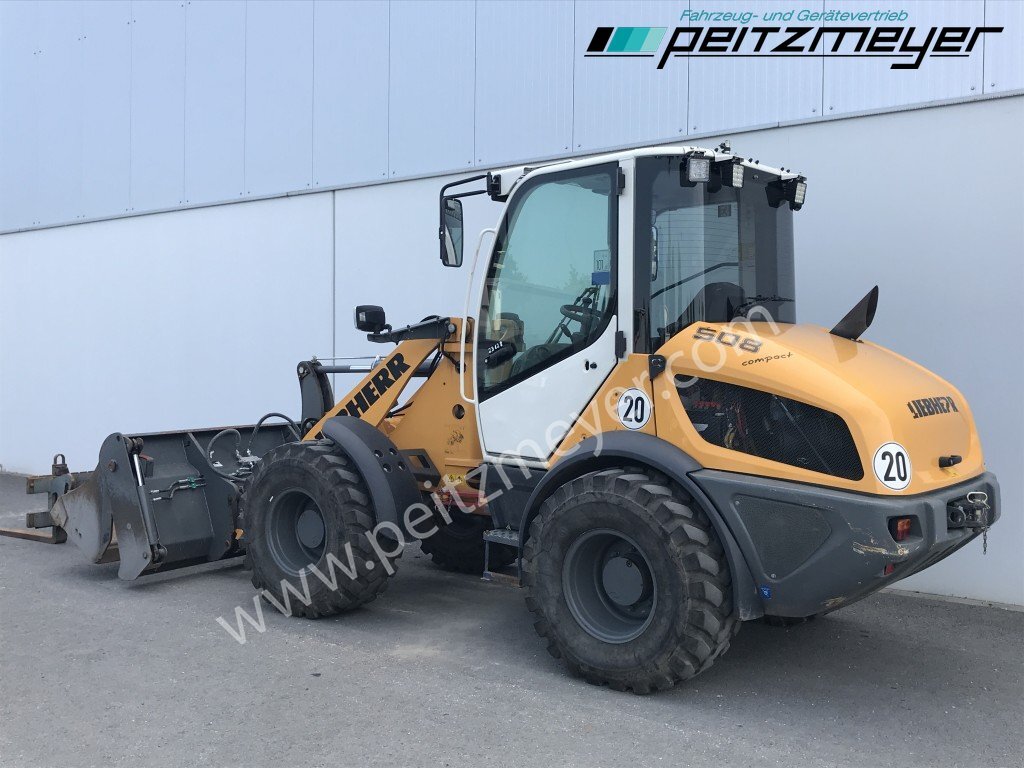 LIEBHERR Radlader L 508 C 4in1 Schaufel + Palettengabel - Carregadeira de rodas: foto 4 LIEBHERR Radlader L 508 C 4in1 Schaufel + Palettengabel - Carregadeira de rodas: foto 4