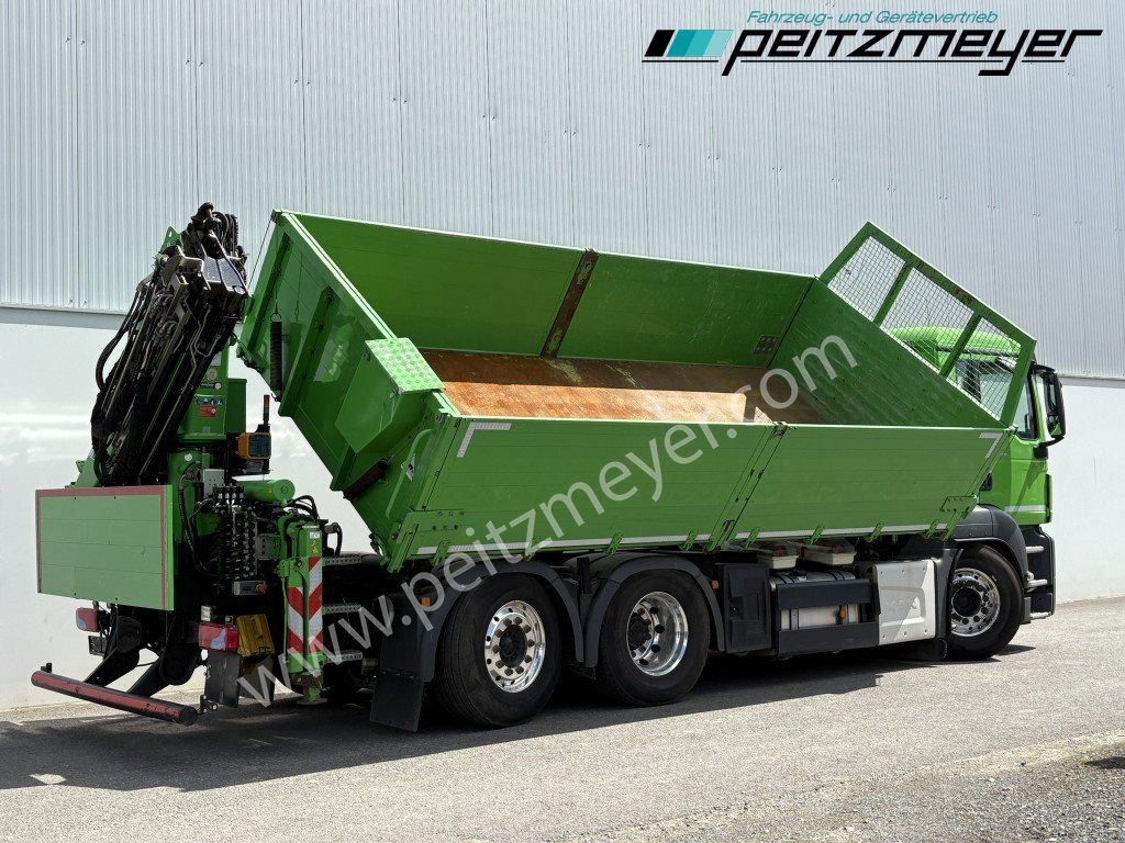 MAN TGS 26.460 FL 6x2 Kipper+Kran+Funk Lenkachse, 2-Seitenkipper, Atlas 172.3 - Caminhão basculante: foto 4 MAN TGS 26.460 FL 6x2 Kipper+Kran+Funk Lenkachse, 2-Seitenkipper, Atlas 172.3 - Caminhão basculante: foto 4
