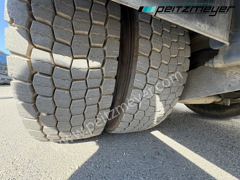 Camião de caixa aberta/ Plataforma, Caminhão grua MERCEDES-BENZ Actros 2536 LL Pritsche HMF Heckkran m. Zange Baustoff: foto 32
