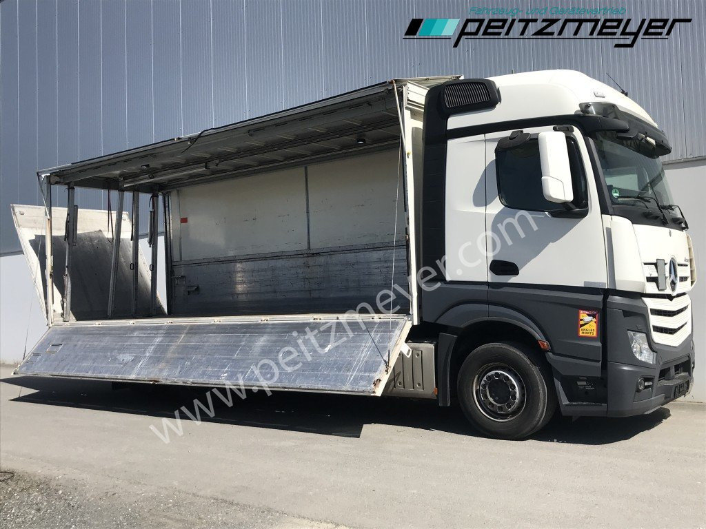 MERCEDES-BENZ Actros 2545 LL Böse Schwenkwand + 2,5 t. LBW BÄR - Caminhão transporte de bebidas: foto 2 MERCEDES-BENZ Actros 2545 LL Böse Schwenkwand + 2,5 t. LBW BÄR - Caminhão transporte de bebidas: foto 2