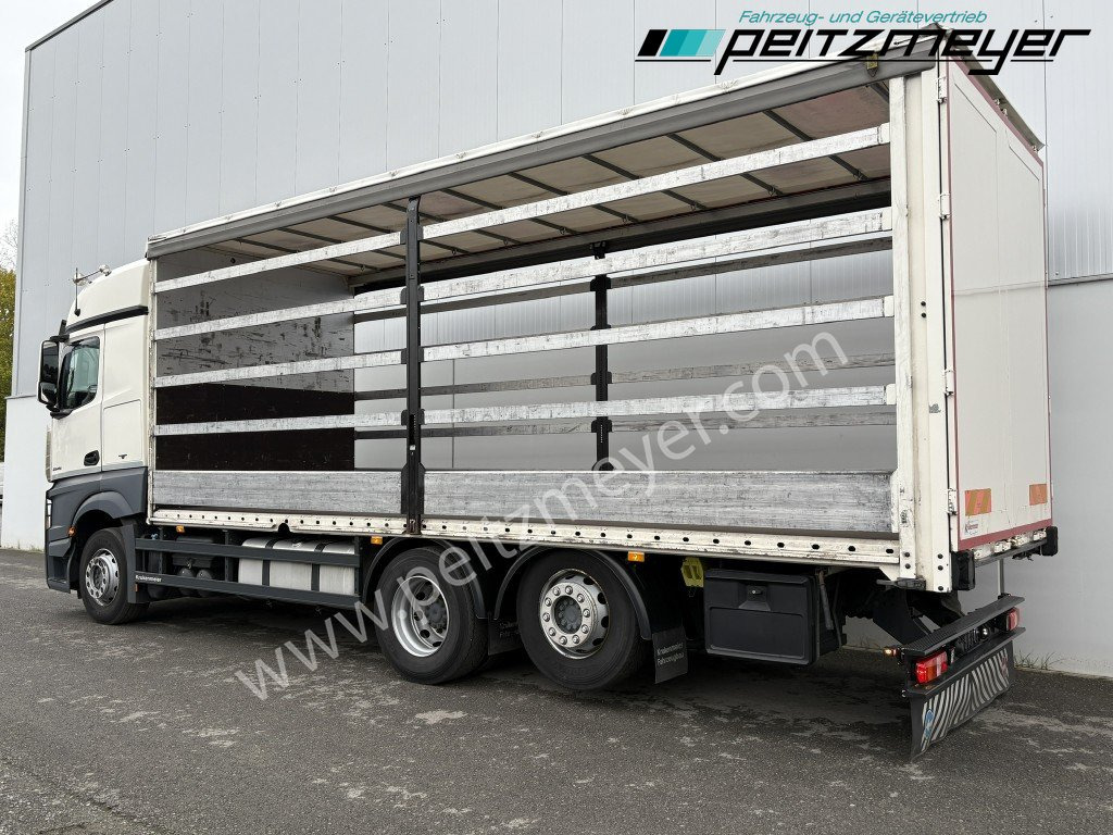 MERCEDES-BENZ Actros 2545 LL Pritsche, Klima, Standklima, PPC, EU 6 MP 4 - Edscha - Camião de caixa aberta/ Plataforma: foto 3 MERCEDES-BENZ Actros 2545 LL Pritsche, Klima, Standklima, PPC, EU 6 MP 4 - Edscha - Camião de caixa aberta/ Plataforma: foto 3