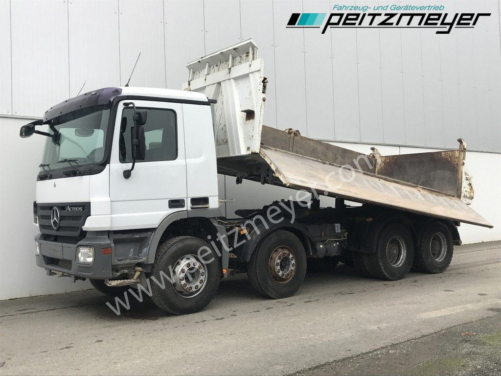 MERCEDES-BENZ Actros 4141 K 8x4 Bordmatik, 3 Pedale Meiller 3-Seitenkipper - Caminhão basculante: foto 1 MERCEDES-BENZ Actros 4141 K 8x4 Bordmatik, 3 Pedale Meiller 3-Seitenkipper - Caminhão basculante: foto 1