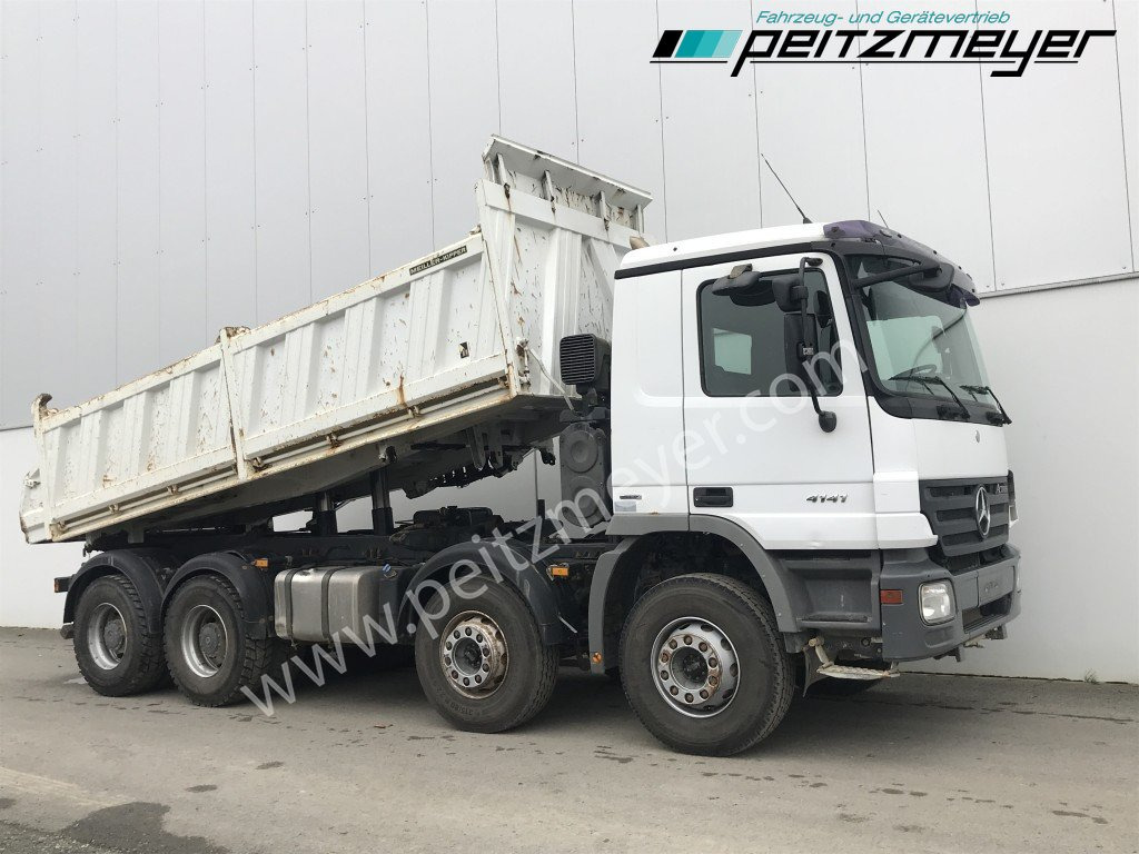 MERCEDES-BENZ Actros 4141 K 8x4 Bordmatik, 3 Pedale Meiller 3-Seitenkipper - Caminhão basculante: foto 2 MERCEDES-BENZ Actros 4141 K 8x4 Bordmatik, 3 Pedale Meiller 3-Seitenkipper - Caminhão basculante: foto 2