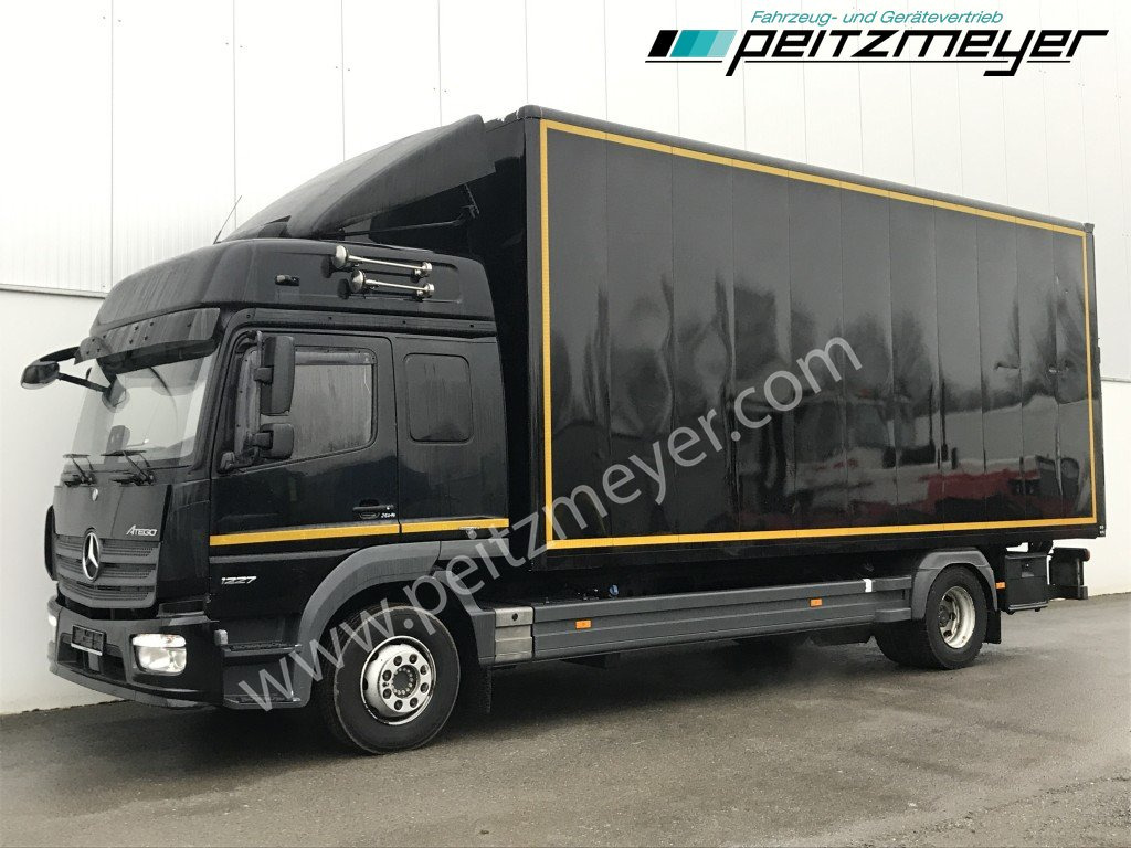 MERCEDES-BENZ Atego 1227 L, Koffer + LBW, L-Fahrerhaus - Caminhão furgão: foto 1 MERCEDES-BENZ Atego 1227 L, Koffer + LBW, L-Fahrerhaus - Caminhão furgão: foto 1
