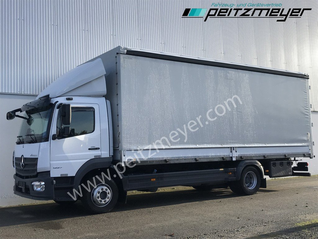 MERCEDES-BENZ Atego 1227 L Pritsche m. Hecktüren - Caminhão com lona: foto 1 MERCEDES-BENZ Atego 1227 L Pritsche m. Hecktüren - Caminhão com lona: foto 1