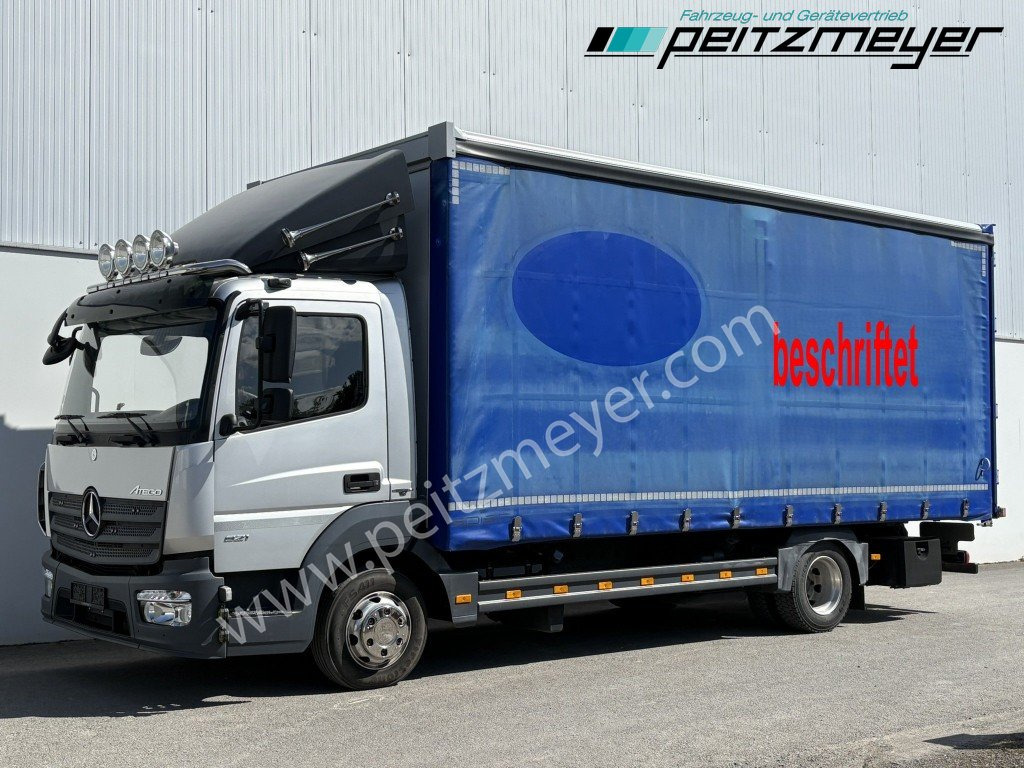 MERCEDES-BENZ Atego 821 L Pritsche ohne LBW - Caminhão com lona: foto 1 MERCEDES-BENZ Atego 821 L Pritsche ohne LBW - Caminhão com lona: foto 1