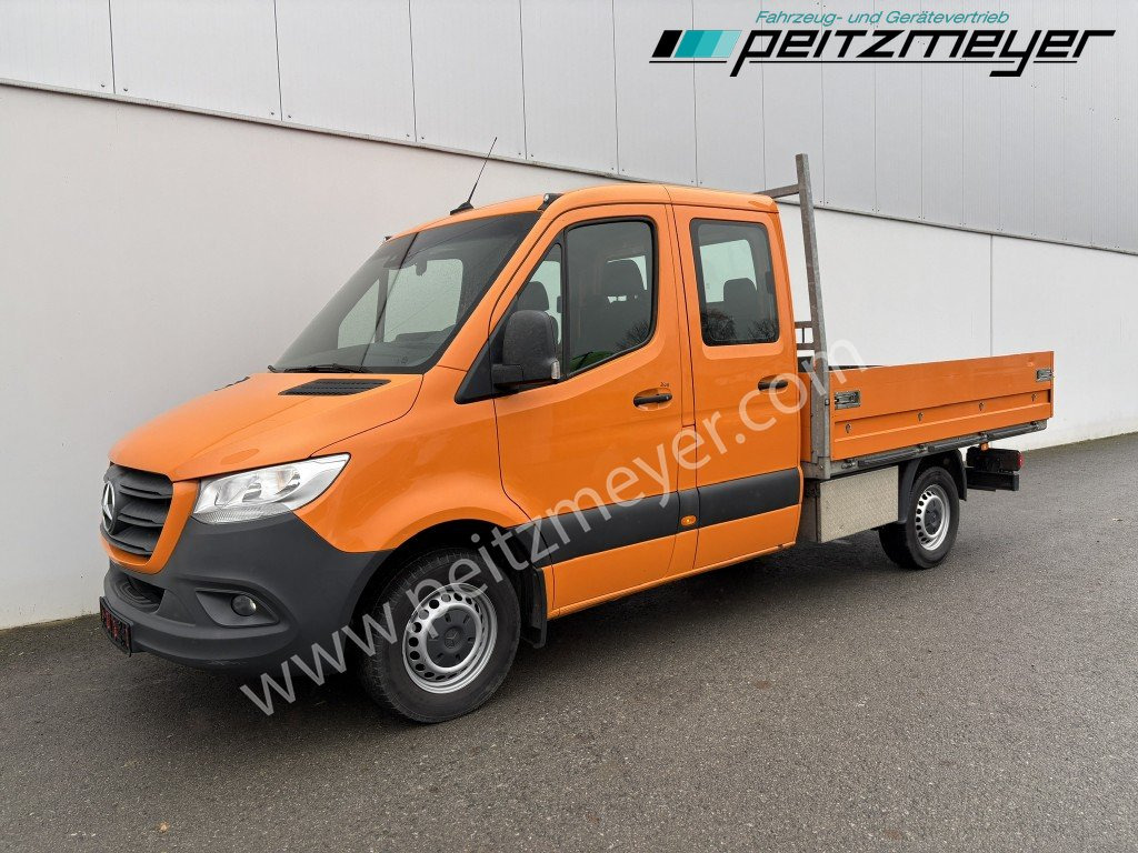 MERCEDES-BENZ Sprinter 314 CDI Doka Pritsche, Klima, Standh., AHK 2,8 t. - Furgão caixa aberta, Carrinha cabine dupla: foto 1 MERCEDES-BENZ Sprinter 314 CDI Doka Pritsche, Klima, Standh., AHK 2,8 t. - Furgão caixa aberta, Carrinha cabine dupla: foto 1