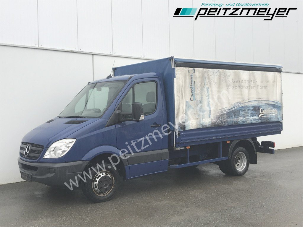 MERCEDES-BENZ Sprinter 515 CDI Pritsche mit Schiebeplane - Furgão de toldo: foto 1 MERCEDES-BENZ Sprinter 515 CDI Pritsche mit Schiebeplane - Furgão de toldo: foto 1