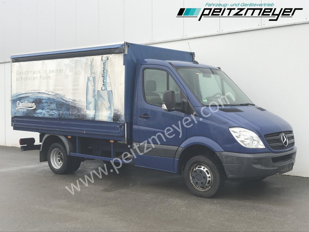MERCEDES-BENZ Sprinter 515 CDI Pritsche mit Schiebeplane - Furgão de toldo: foto 2 MERCEDES-BENZ Sprinter 515 CDI Pritsche mit Schiebeplane - Furgão de toldo: foto 2
