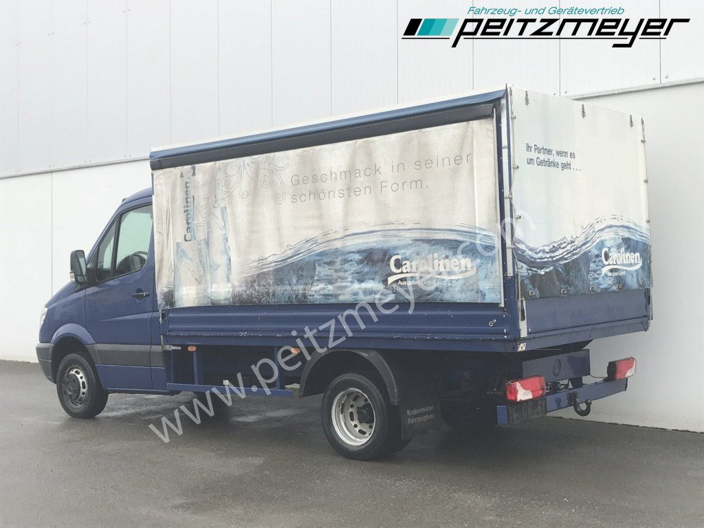 MERCEDES-BENZ Sprinter 515 CDI Pritsche mit Schiebeplane - Furgão de toldo: foto 4 MERCEDES-BENZ Sprinter 515 CDI Pritsche mit Schiebeplane - Furgão de toldo: foto 4