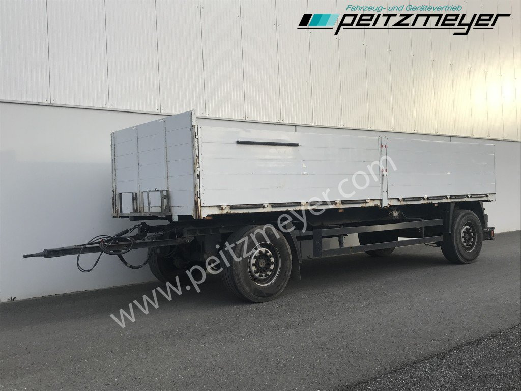 SCHMITZ 2 Achs Pritschenanhänger AFG 18 Baustoff - Reboque plataforma/ Caixa aberta: foto 4 SCHMITZ 2 Achs Pritschenanhänger AFG 18 Baustoff - Reboque plataforma/ Caixa aberta: foto 4