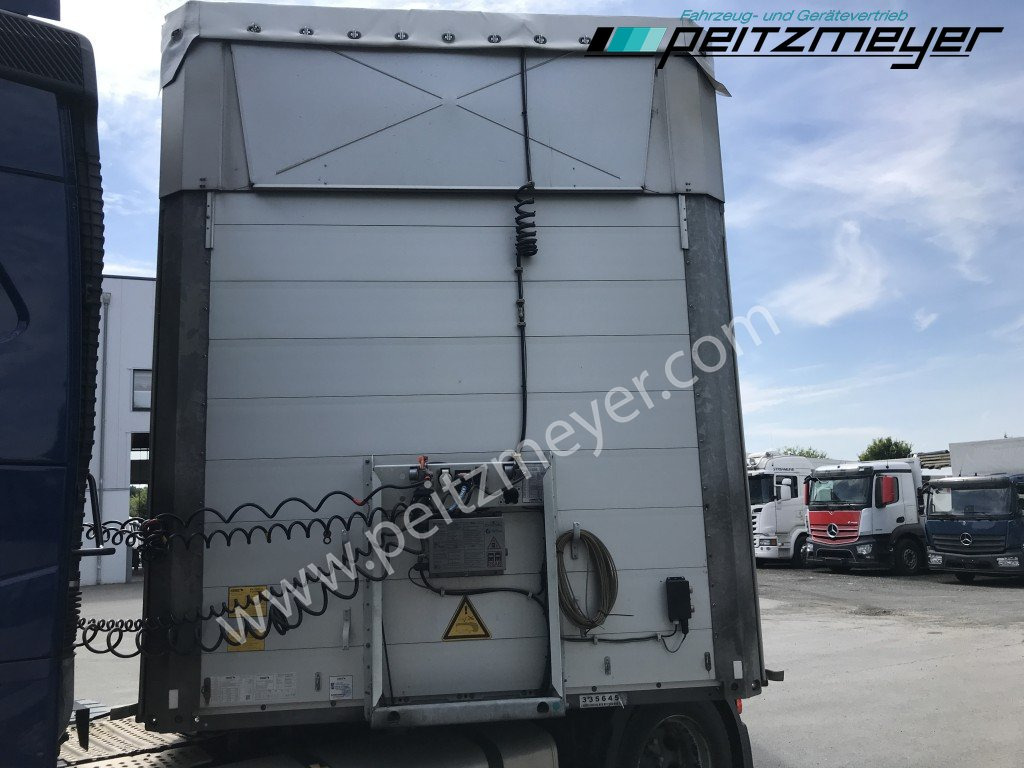 SCHMITZ 3 Achs Pritschenauflieger SCS 24/L-13.62 Mega, Power-Curtain Jumbo, Edscha, RSAB, - Semi-reboque de lona: foto 5 SCHMITZ 3 Achs Pritschenauflieger SCS 24/L-13.62 Mega, Power-Curtain Jumbo, Edscha, RSAB, - Semi-reboque de lona: foto 5