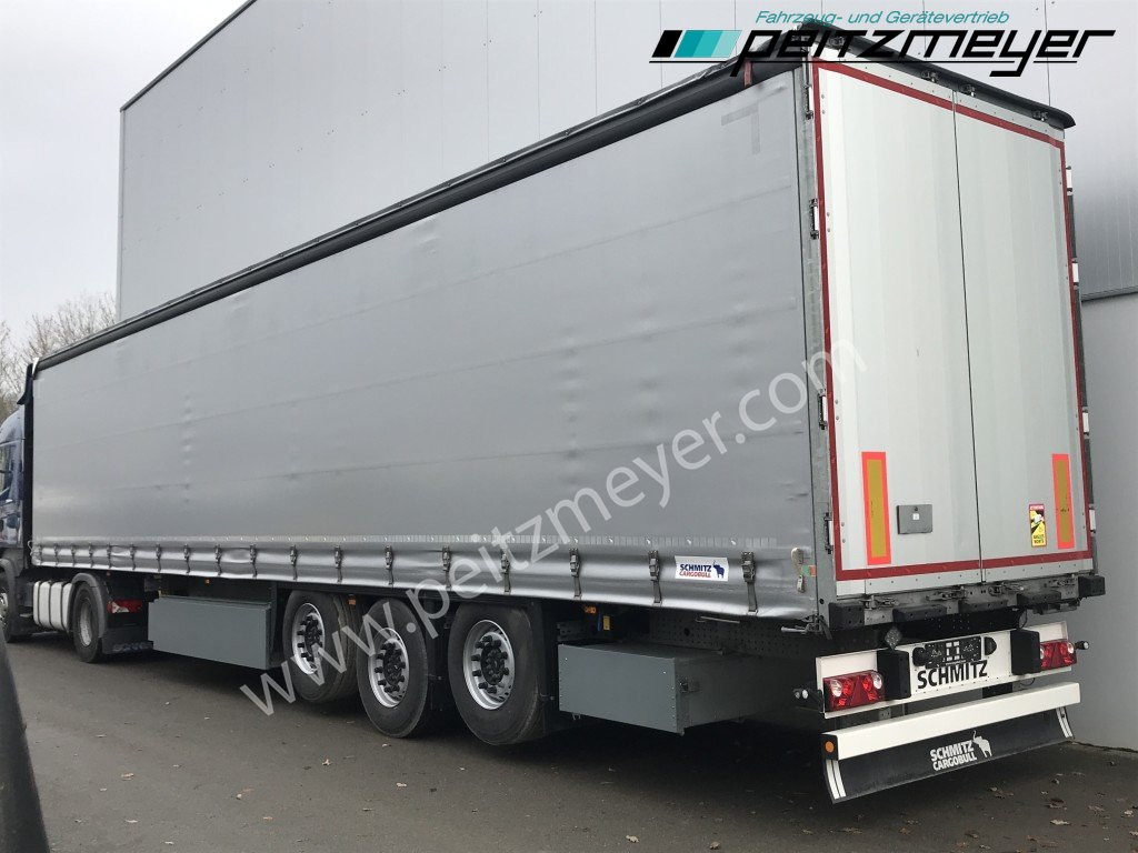 SCHMITZ SCS verzinkt, Edscha, 2 x Liftachse, Palettenk. - Semi-reboque de lona: foto 2 SCHMITZ SCS verzinkt, Edscha, 2 x Liftachse, Palettenk. - Semi-reboque de lona: foto 2