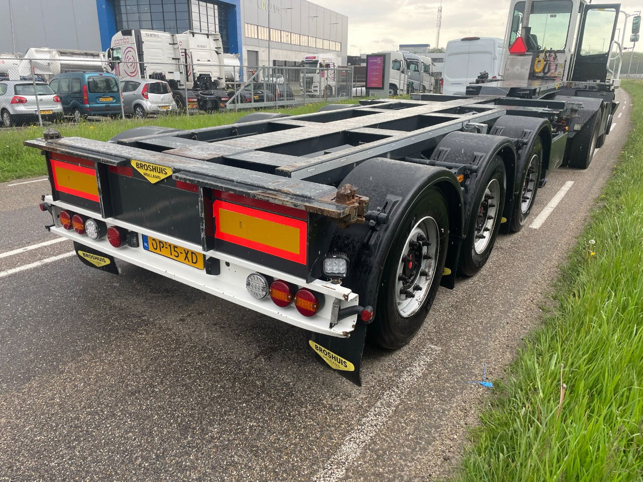 Broshuis Mfcc 20-30-40-45 FT HC / Disc brakes / Lifting axle / led /tuf 4-2026 - Semireboque transportador de contêineres/ Caixa móvel: foto 4 Broshuis Mfcc 20-30-40-45 FT HC / Disc brakes / Lifting axle / led /tuf 4-2026 - Semireboque transportador de contêineres/ Caixa móvel: foto 4