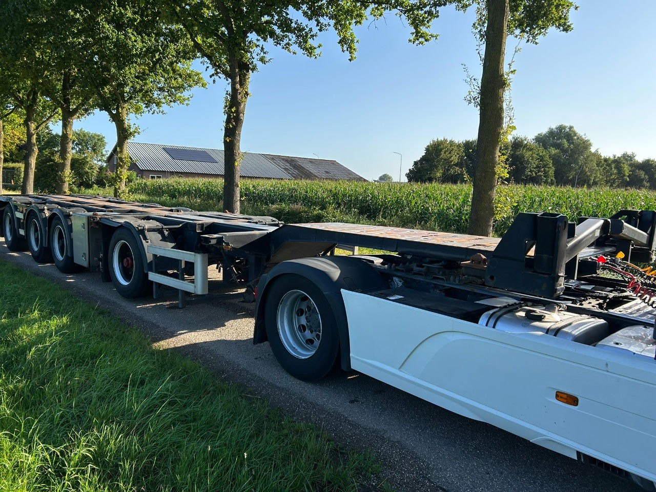 Nooteboom D-tec CT-53-04D combi chassis gvw 53000 kg - Semireboque transportador de contêineres/ Caixa móvel: foto 5 Nooteboom D-tec CT-53-04D combi chassis gvw 53000 kg - Semireboque transportador de contêineres/ Caixa móvel: foto 5